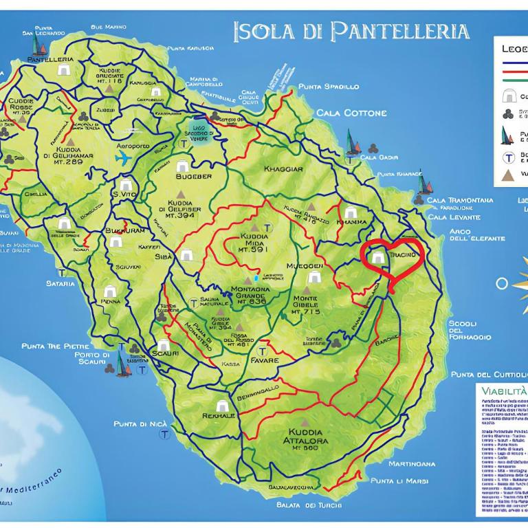 Dammuso Pantelleria - Fiori D'Ossidiana - Apartment mit 1 Schlafzimmer - 97