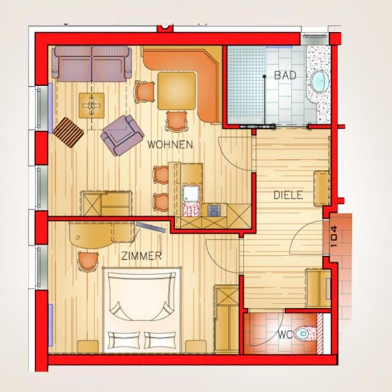Grizzly Sport & Motorrad Resort - Familienapartment - 3