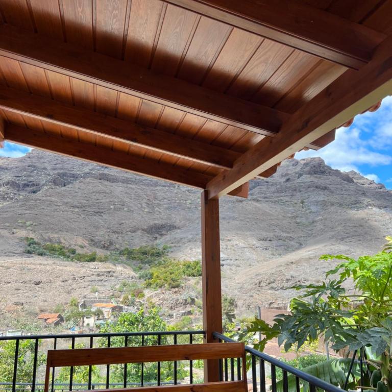 Casa rural con baño adaptado y piscina en Mogán - Apartamento de 2 dormitorios - 40