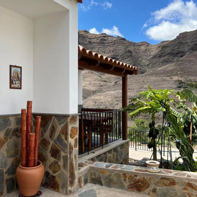 Casa rural con baño adaptado y piscina en Mogán - Apartamento de 2 dormitorios - 22