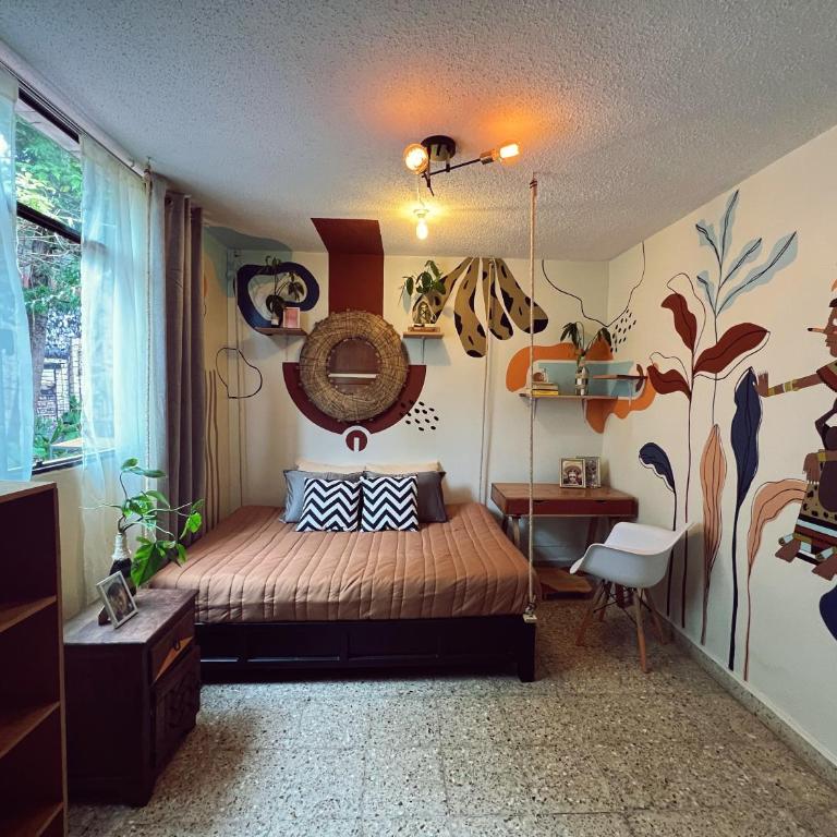 13 Cielos Hostel & Coworking - Double Room (1 Adult + 1 Child) - 1