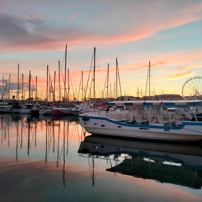 Cap d'Agde - Studio lumineux 2 - 4 personnes Terrasse avec vue - Studio-Apartment - 5