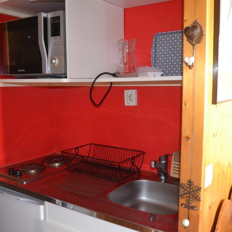 Studio ski Arc 1800 pour 3 pers, animaux admis, wifi - FR-1-411-124 - Studio - 4