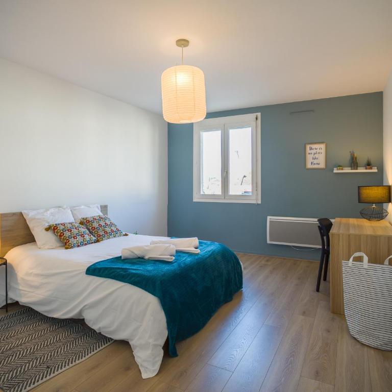 L'Anatole - Wifi - Parking - Centre ville - Appartement 3 Chambres - 4