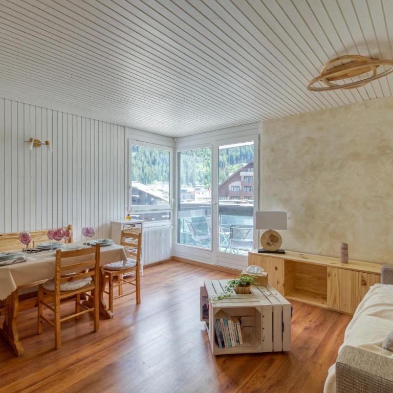 Le Petit Balcon avec vue sur le Mont-Blanc - Apartment mit 1 Schlafzimmer - 3