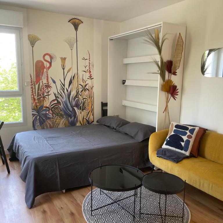 Studio quartier prisé de la Genette - Monolocale con Balcone - 9