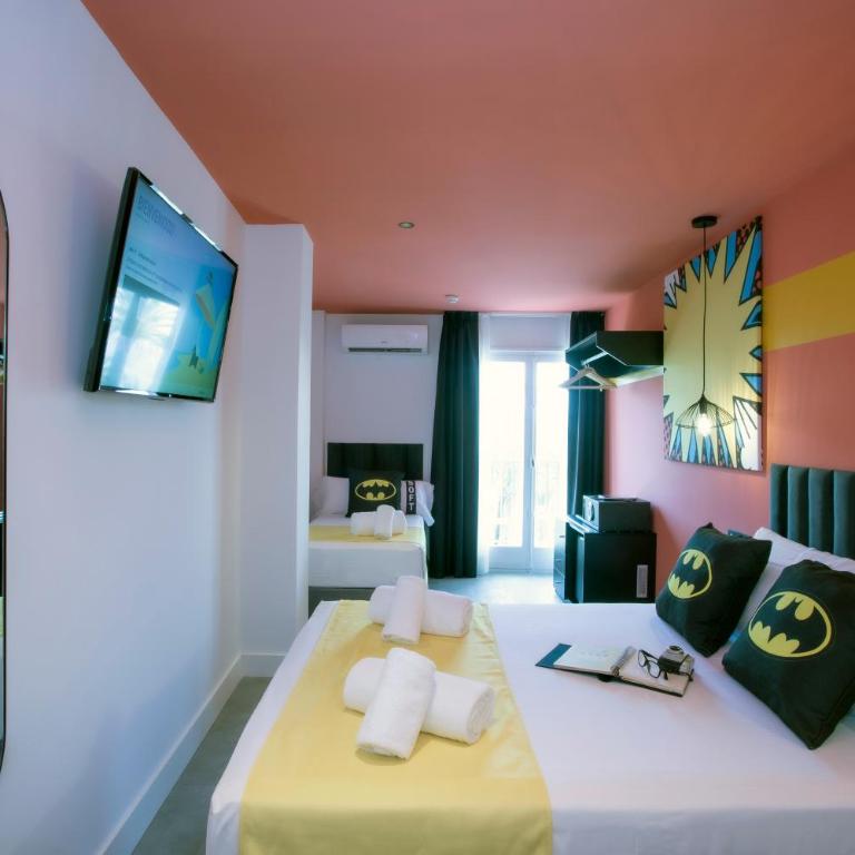 Casual Pop Art Benidorm by Casual Hoteles - Habitación Familiar con balcón - 2