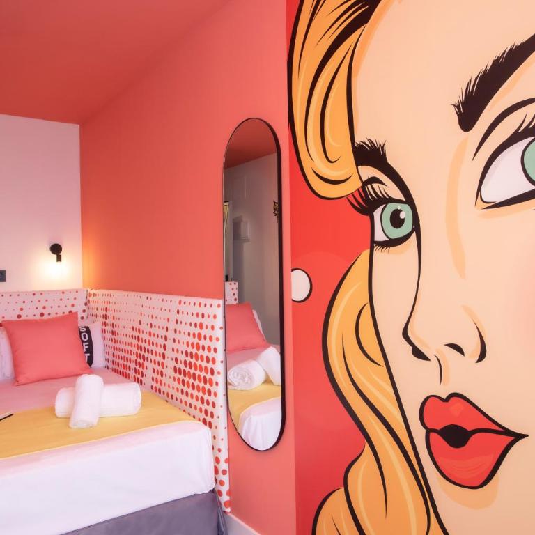 Casual Pop Art Benidorm by Casual Hoteles - Habitación Doble de uso individual con vistas al mar y balcón - 4