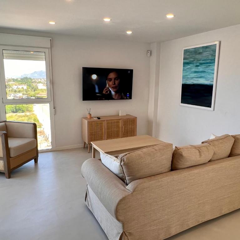 Ático con terraza y vistas al mar - Playa tranquila - Oliva - Apartamento de 2 dormitorios - 2