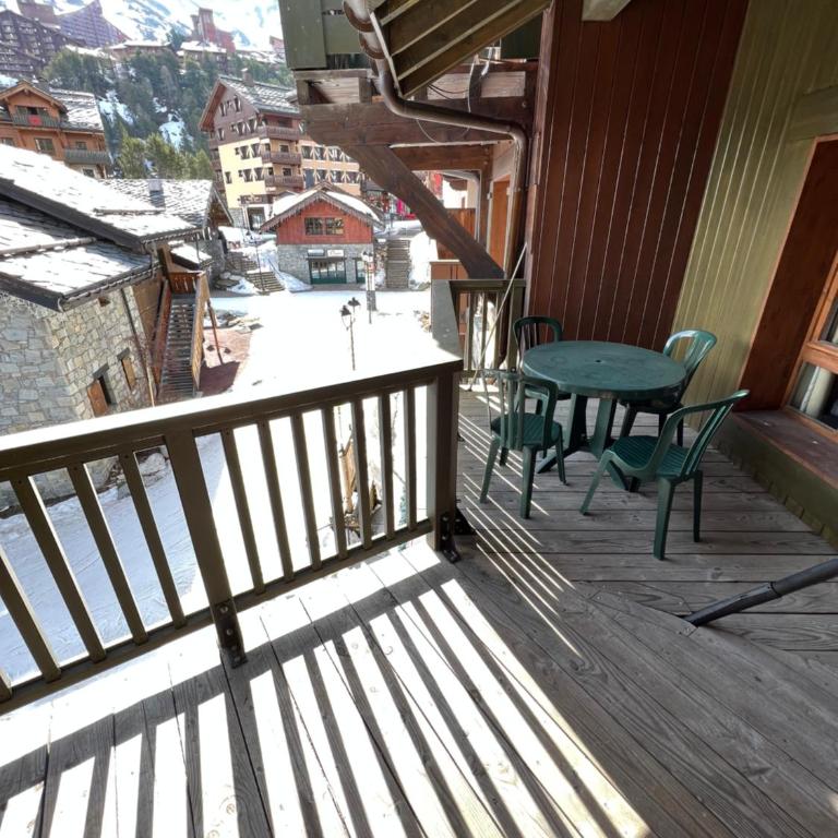Arc 1950 - Auberge Jérôme - 4 à 6p - 1 chambre et 1 coin montagne séparé - Apartment mit 2 Schlafzimmern - 13