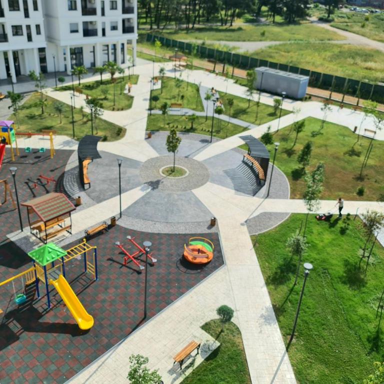 Green Apartments Podgorica With Garage - One-Bedroom Apartment - 9