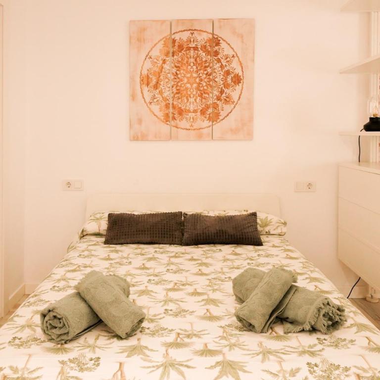 Apartamento Loft con terreno privado y parking compartido - a 800m de Playa Poniente - Casa con 1 dormitorio - 13