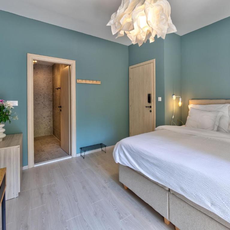 Villa Amaleo - Deluxe Double Room with Balcony and Sea View - 10