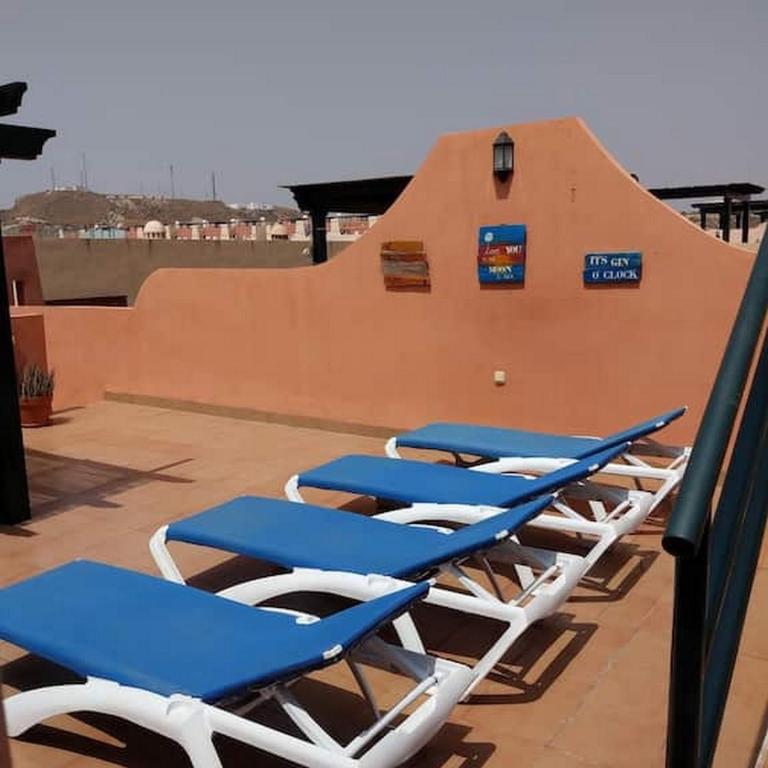 Apartamentos Paraíso Vera Playa, Ed Palmerston, Atico B a pie de Playa, piscina privada en solárium, WI-FI - Apartamento Ático - 13