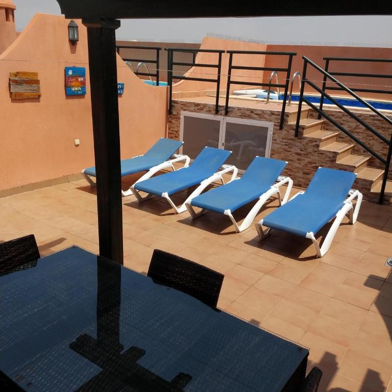 Apartamentos Paraíso Vera Playa, Ed Palmerston, Atico B a pie de Playa, piscina privada en solárium, WI-FI - Apartamento Ático - 14