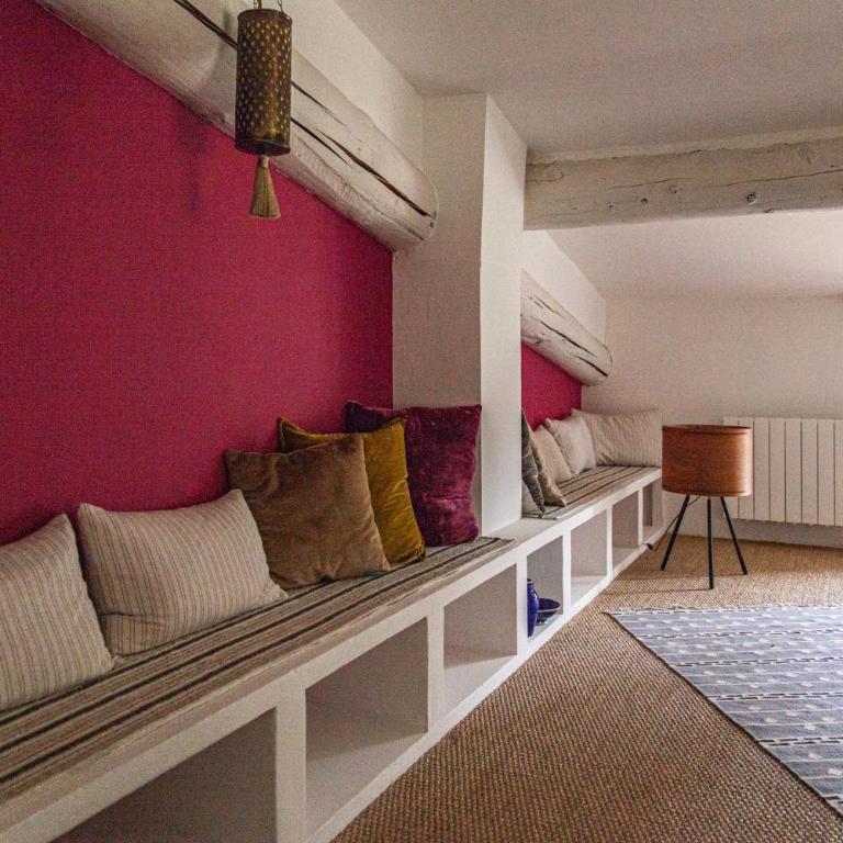 Le Prieuré La Madelène - Chambre Double - Vue sur Piscine - 5