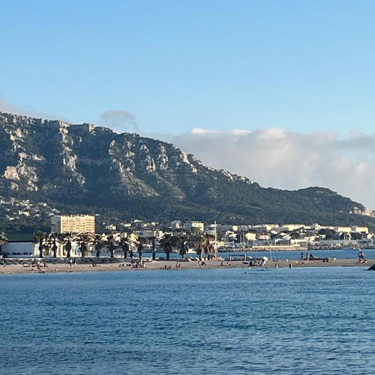 Sun escape, appart rénové climatisé 3 pièces 4-6 pers, 350m de la plage - Appartement 2 Chambres - 64