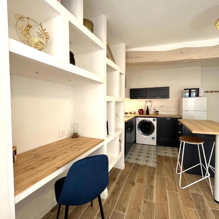Nuit bleue - tout Grasse à pied ! - Appartement 1 Chambre - 4