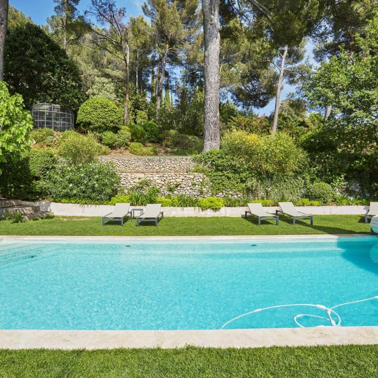 Exclusif Appart piscine chauffée de luxe 10 min centre AixenPc Belvoir SISSI - Appartamento - Piano Terra - 38