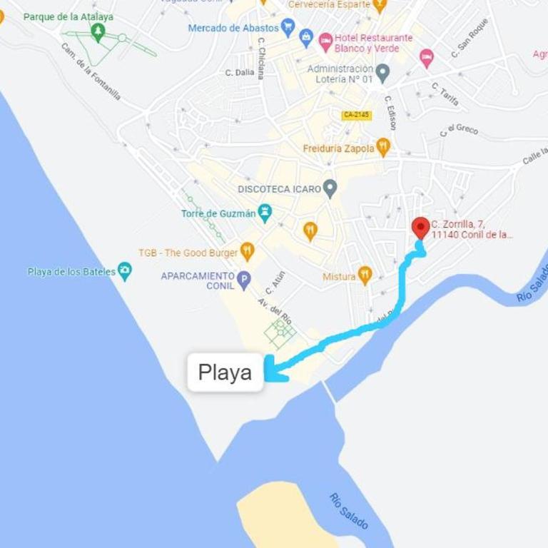Apartamento Conil - Casa Gallardo cerca de la Playa y Centro - Sólo Parejas o Familias - Apartamento de 2 dormitorios - 15