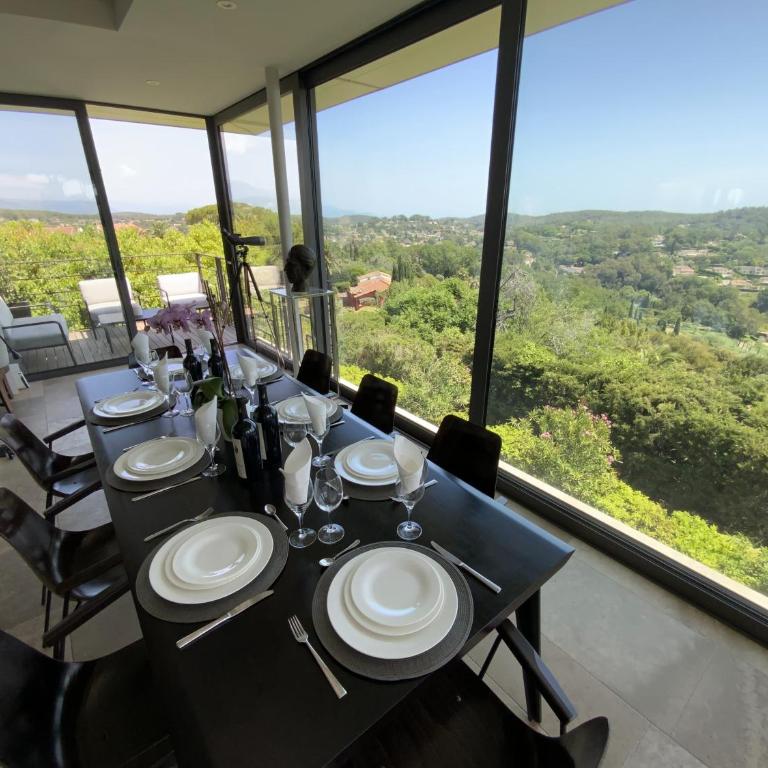 Mougins Collection - Magnifique Maison du Vieux Village de Mougins, avec Bassin à débordement et vues Mer et Montagnes - Villa - Vue sur Mer - 5