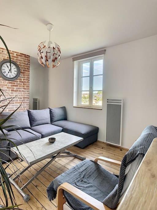 Les Mouettes. Appart Honfleur 4 personnes vue pont de Normandie - Apartment mit 1 Schlafzimmer - 1
