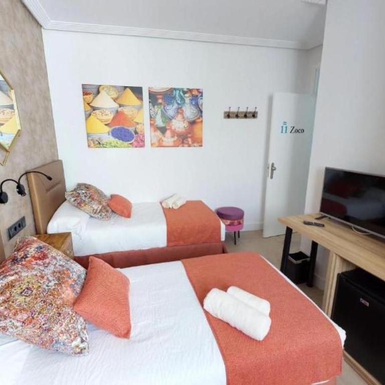 Hostal Boutique La Española - Habitación Doble Económica - 2 camas - 6