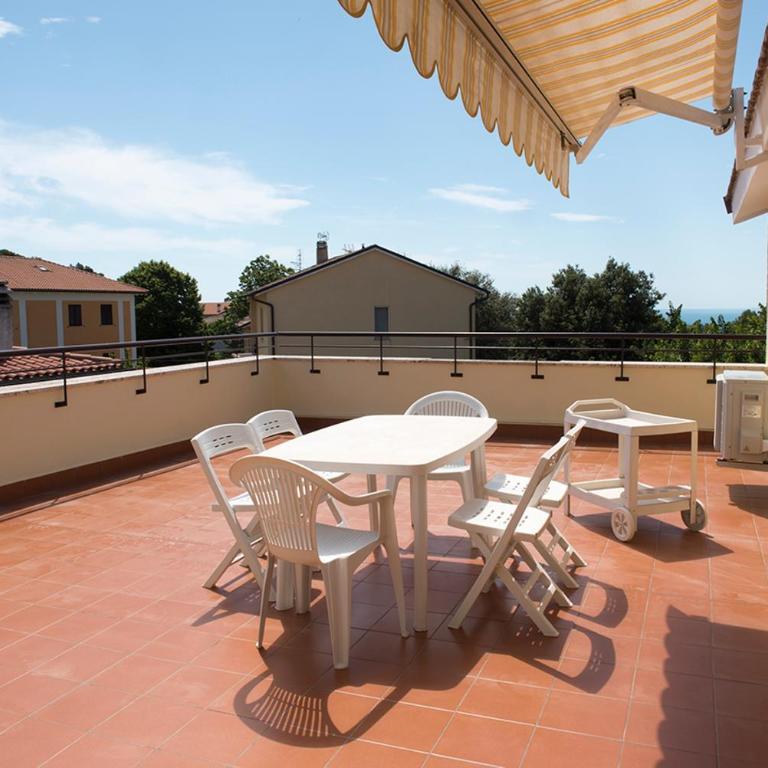 S029 - Sirolo, deliziosa mansarda condizionata vista mare - Studio Apartment with Sea View - 3