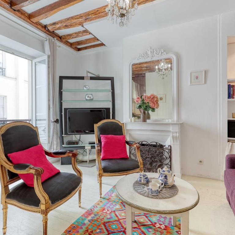 Parisian Cocoon 1bdr Flat - Prime Loc le Marais - Appartamento con 1 Camera da Letto - 2