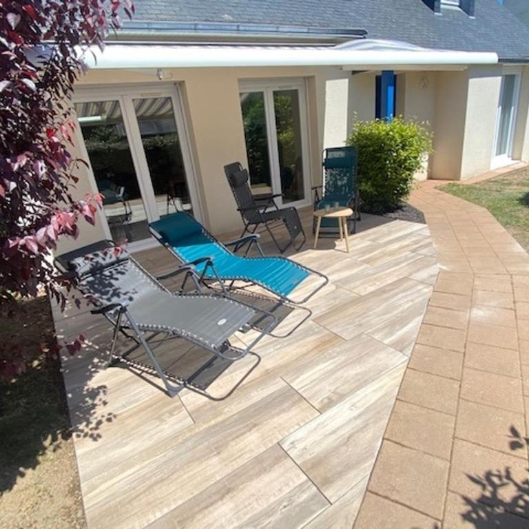 Maison charmante proches plages - 9 pers. - jardin, vélos, calme - Arzon - FR-1-639-22 - Maison de Vacances - 1