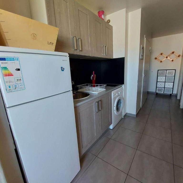 Appartement climatisé pour 4 à 200m de la plage, au cœur de Marseillan-Plage - FR-1-326-769 - Studio - 10