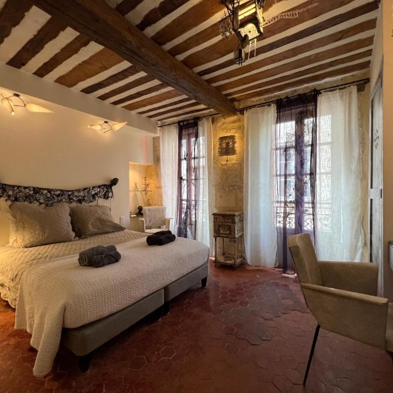Le Regardeur - Chambre Double avec Salle de Bains Privative - 1