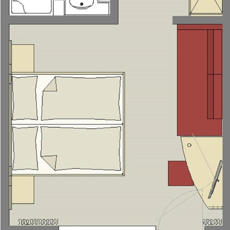 Pension Winnebach - Doppelzimmer mit Balkon - 1