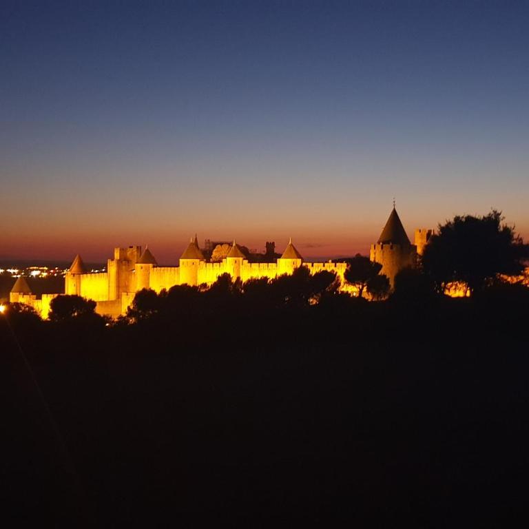 L'écrin de la Cité, Grand Panorama, vue unique sur les remparts de Carcassonne - Villa mit privatem Pool - 31