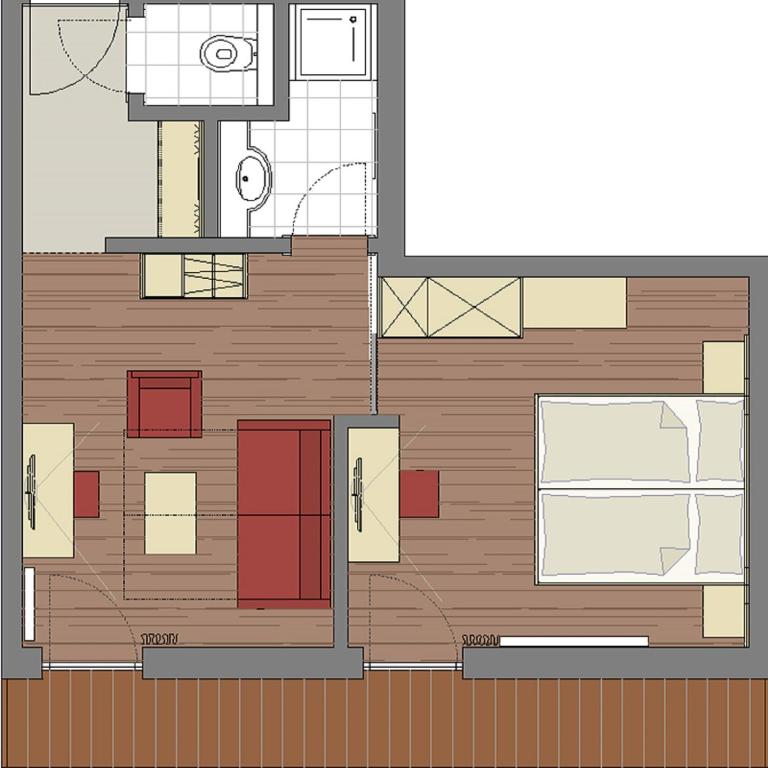 Pension Winnebach - Junior Suite mit Balkon - 1