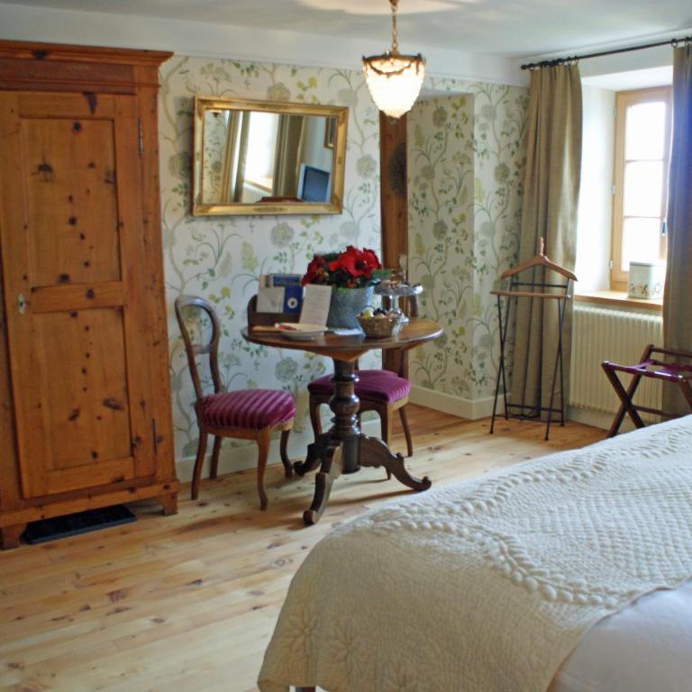 Hôtel Bella Tola & SPA - Deluxe Doppelzimmer mit Bergblick - 11