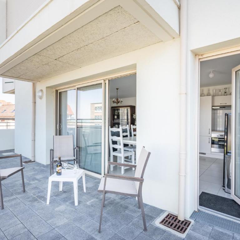 À portée de mer. Appt 70m2, 2ch+parking - Appartement 2 Chambres - 6