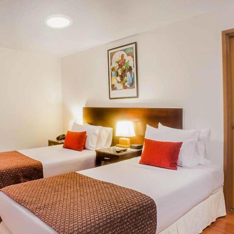 Hotel Oceanía Bogotá Museo - Habitación Doble Estándar - 2 camas - 3