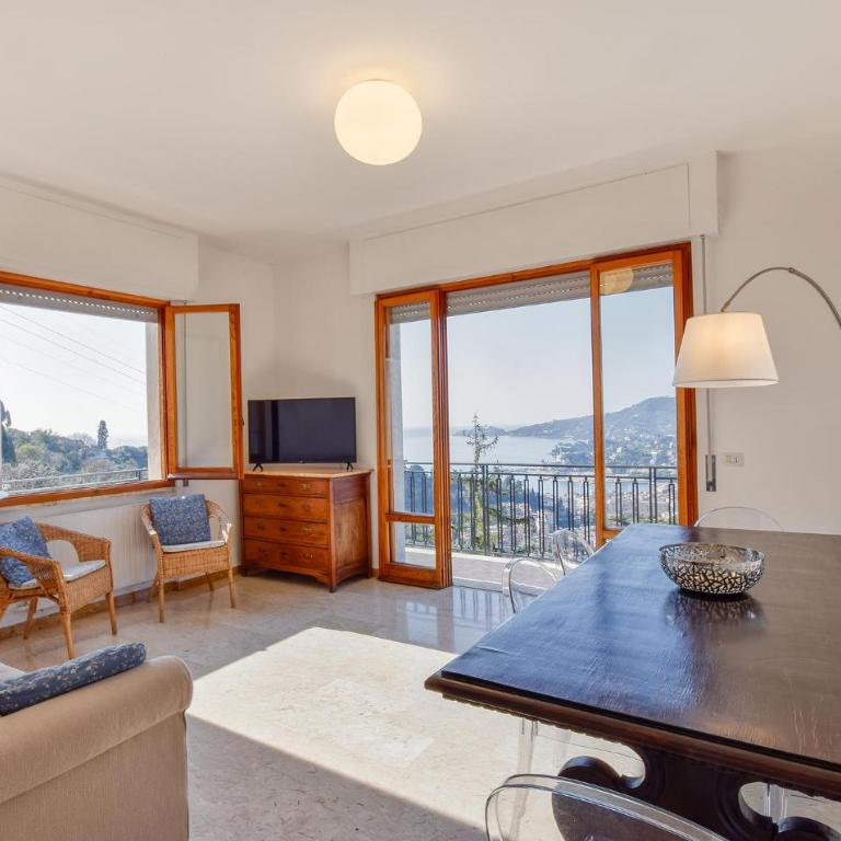 Splendida Casa A Rapallo Con Vista Mare - Casa Vacanze con 3 Camere da Letto - 4