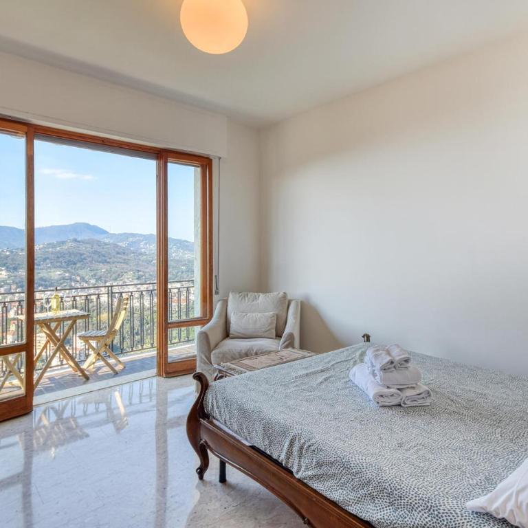 Splendida Casa A Rapallo Con Vista Mare - Casa Vacanze con 3 Camere da Letto - 5