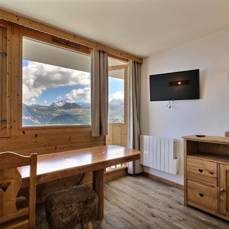 Studio cabine rénové 4 pers. avec vue Mont-Blanc - Monolocale - 4