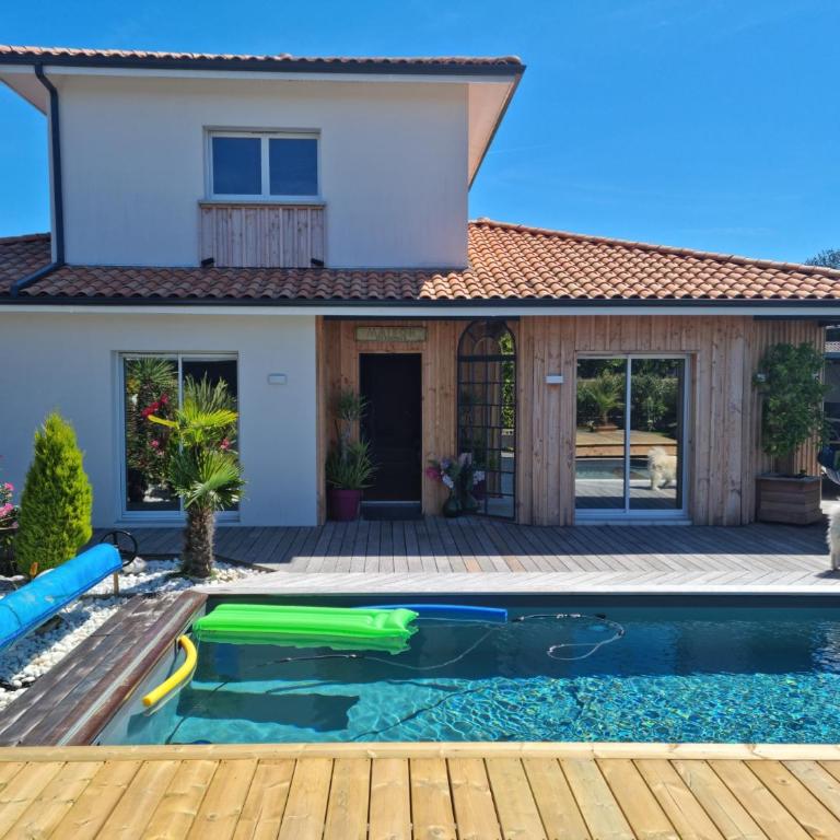 Villa climatisée avec piscine à LEGE CAP FERRET - Villa - 1