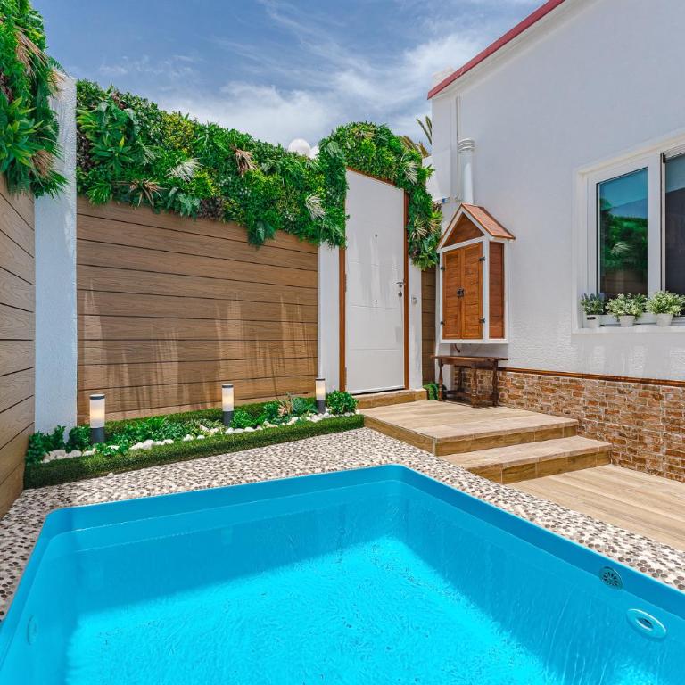 BUNGALOW private pool bbq air conditioning stunning ocean view - Casa con 1 dormitorio - 10