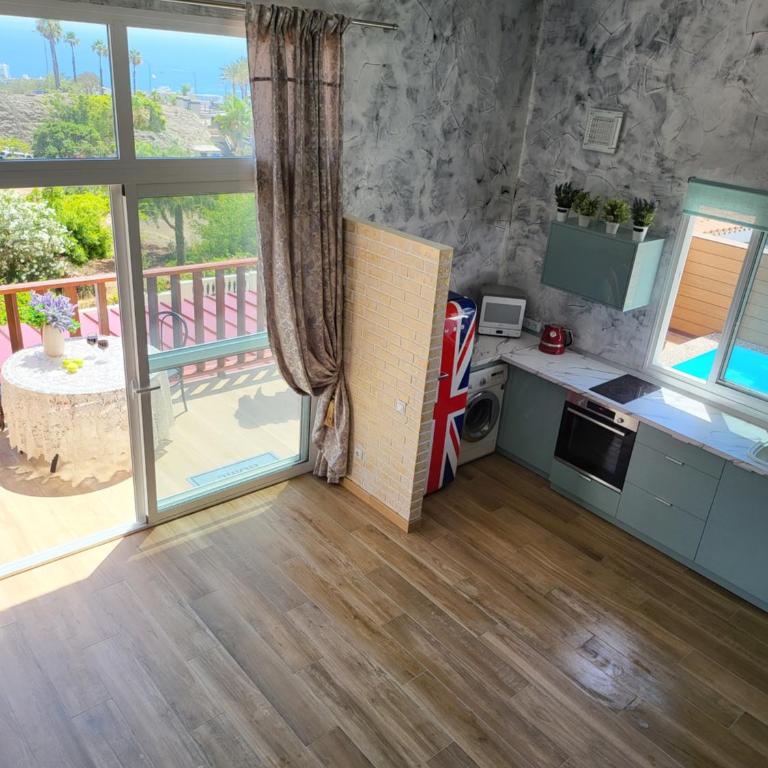 BUNGALOW private pool bbq air conditioning stunning ocean view - Casa con 1 dormitorio - 60