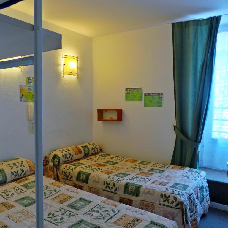 Hôtel La Fontaine - Chambre Lits Jumeaux - 1