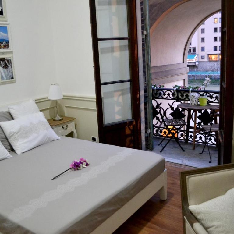 Pontevecchio Relais - Camera Matrimoniale Superior con Balcone e Vista Fiume - 5