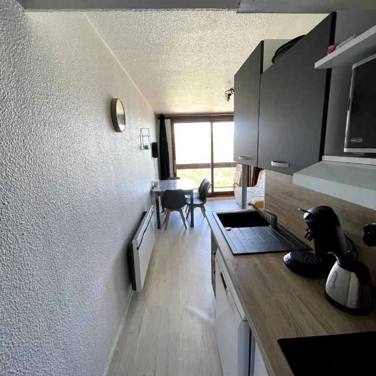 Studio au pied des pistes avec balcon 4/6 pers - Appartement 1 Chambre - 7