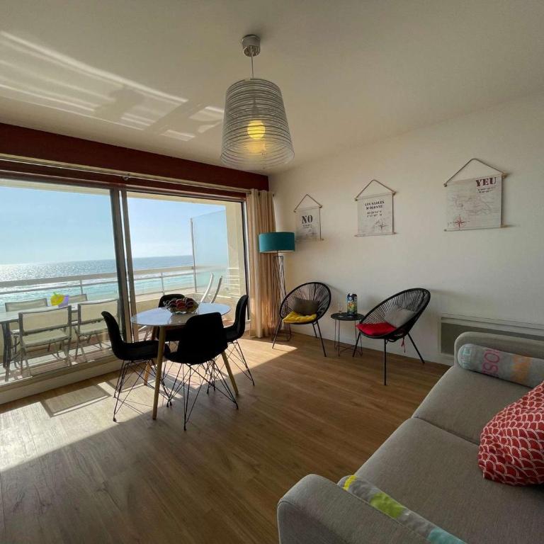 Grand studio cabine 4 pers, balcon, rénové, proche océan, Saint-Hilaire-de-Riez - FR-1-224C-160 - Apartment (4 Erwachsene) - 4