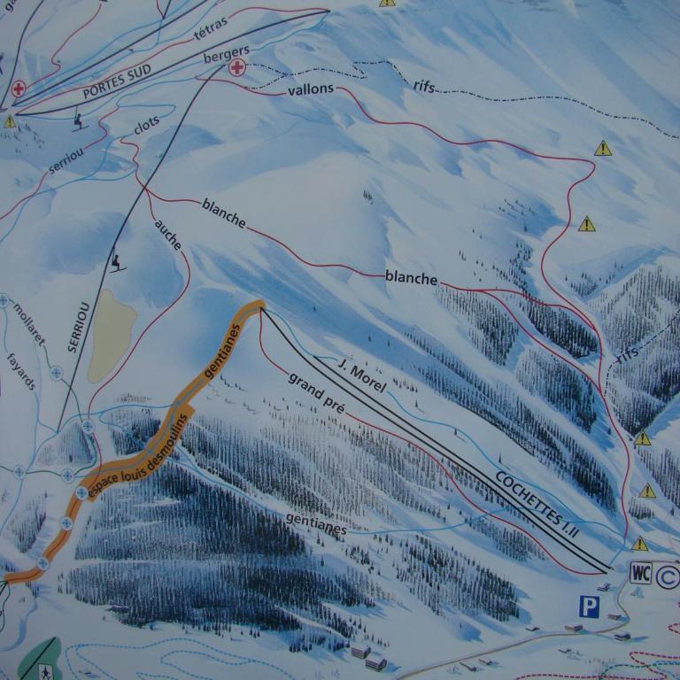 Studio au calme face aux montagnes dans station de ski - Appartement 2 Chambres - 35