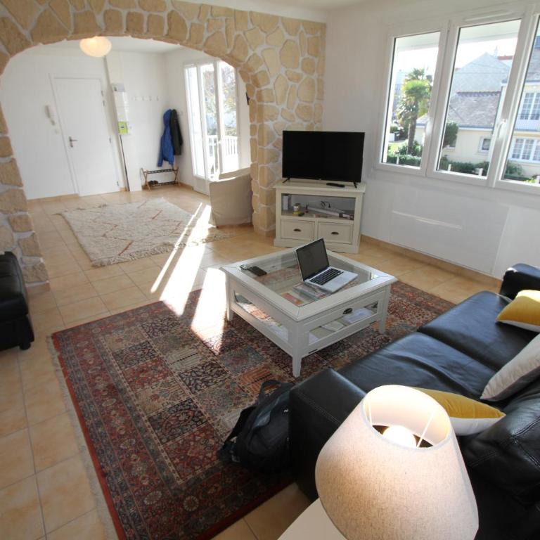 Magnifique appartement T5 avec grande terrasse, à 400m de la plage - Appartement - 14